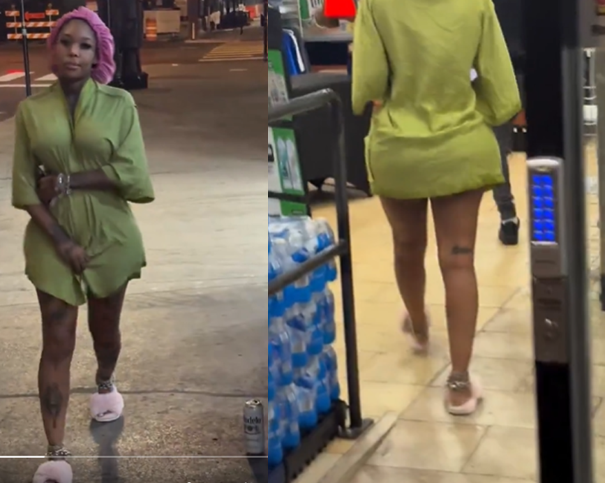 Summer Walker Spotted Entirely Alone at 2am in Chicago Corner Store while Practically Nak3d