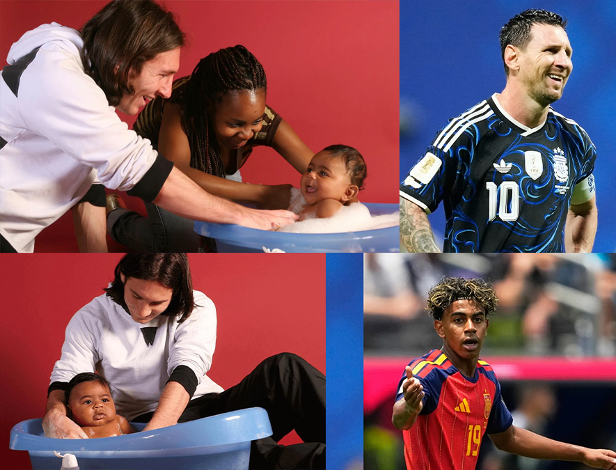 UNICEF Confirms Viral Photos of Lionel Messi Bathing Baby Lamine Yamal Are Authentic not Ai