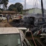 Fire Destroys Two Vehicles at Garage in Mzuzu