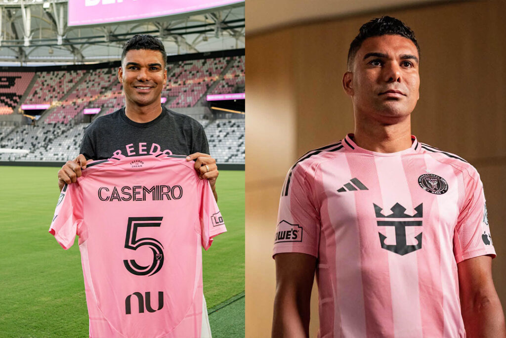 Casemiro Joins Inter Miami, Reunites with Lionel Messi in MLS